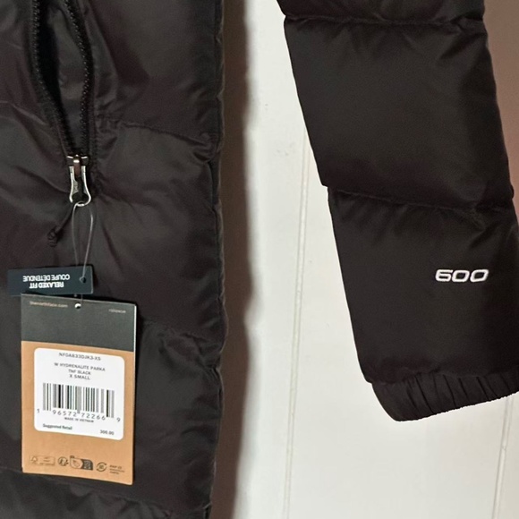 The North Face Hydrenalite Down Parka Jacket Womens Size Extra Small XS - Black - Picture 3 of 5